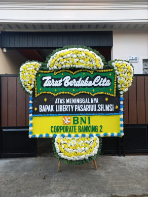 Papan Bunga Duka di Telukjambe Timur